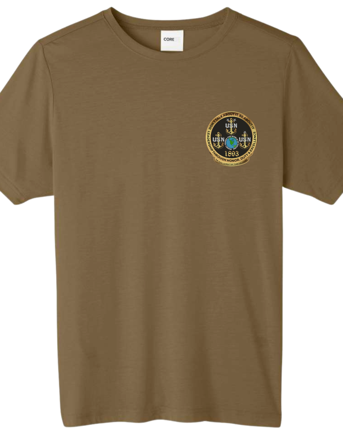 TSC - Chief's Mess Coyote Brown Shirts