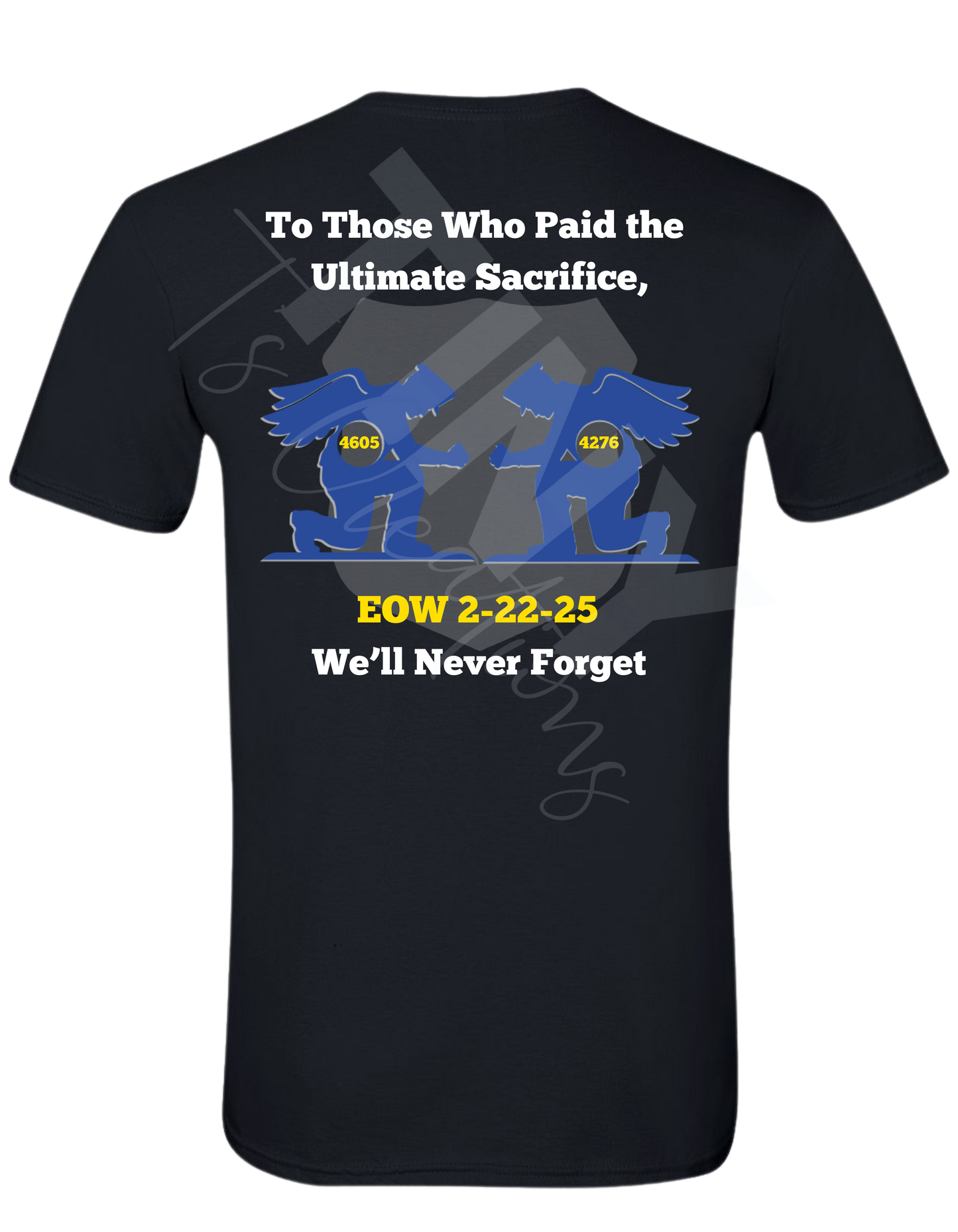 VBPD Memorial Shirt - $10 Of every Shirt sold goes to benefit the Family