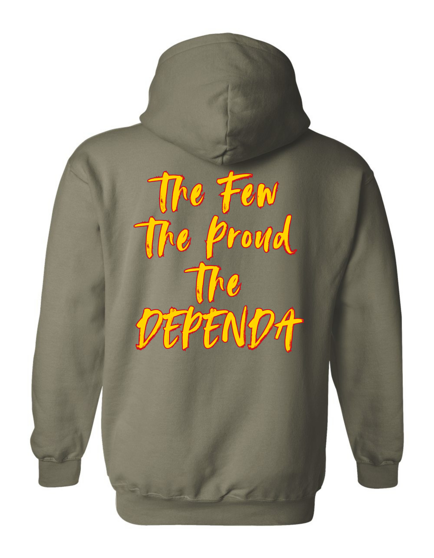 USMC Dependa - Adult Hoodie Heavy