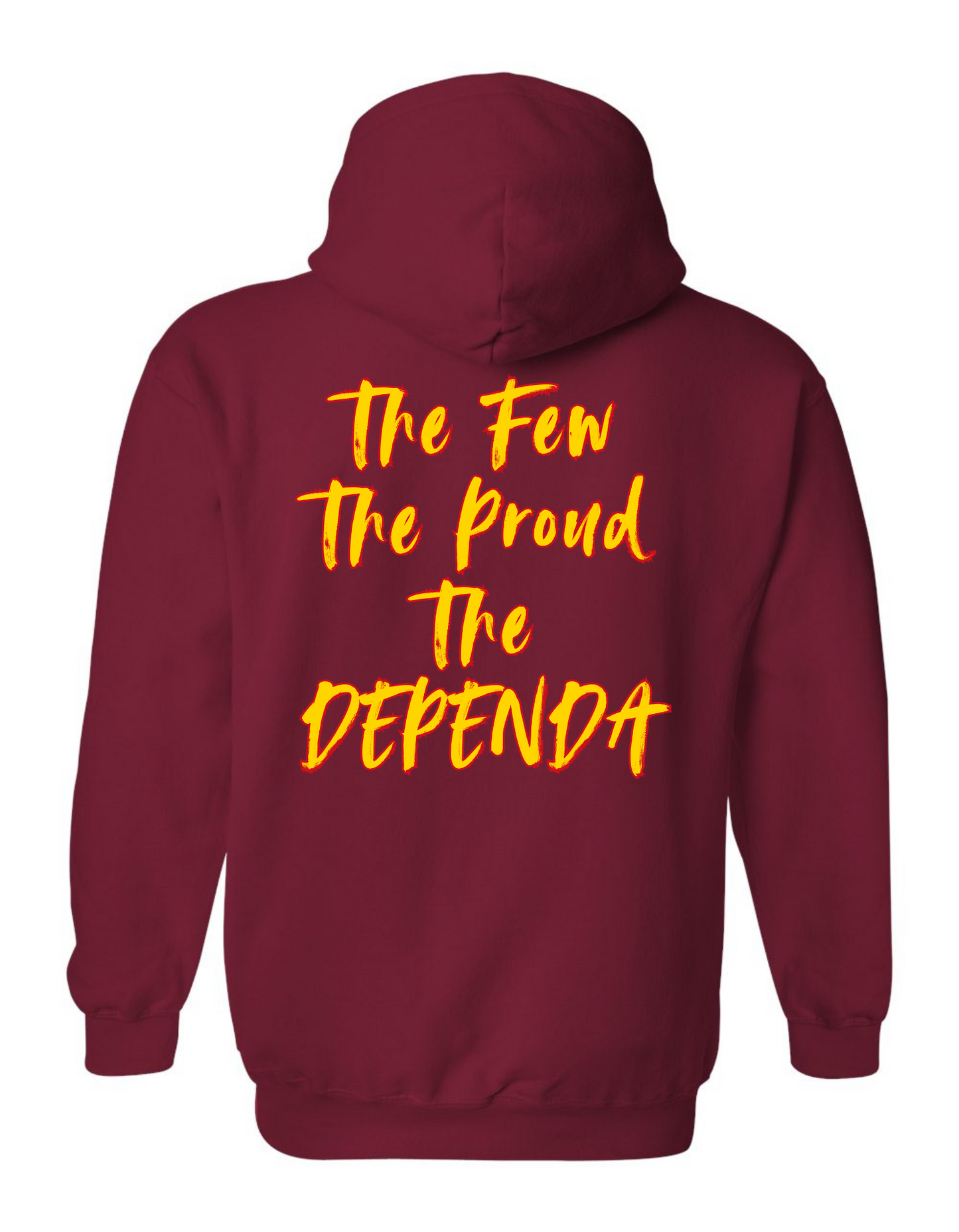 USMC Dependa - Adult Hoodie Heavy