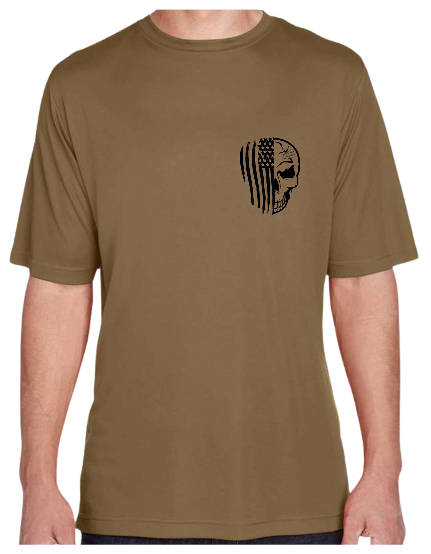 US Navy Information Systems Technician - Coyote Brown T-Shirt (Freqs)