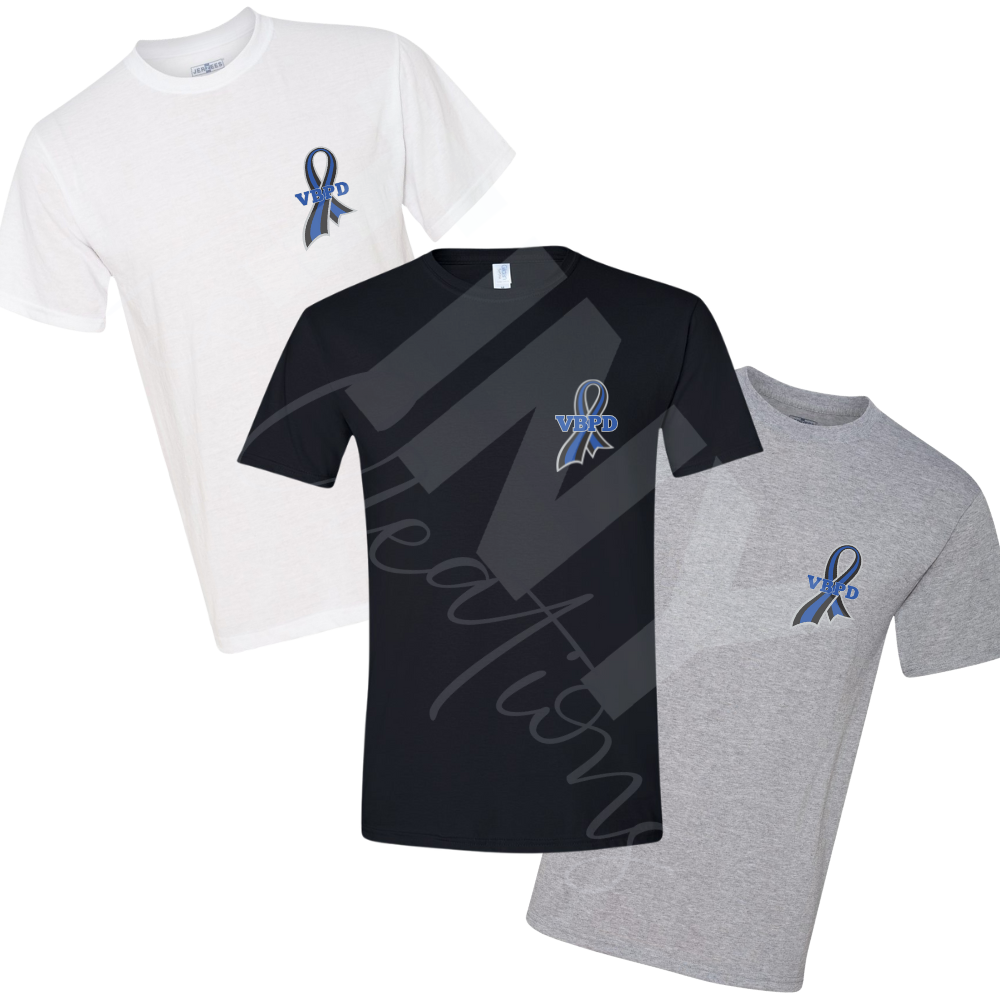 VBPD Memorial Shirt - $10 Of every Shirt sold goes to benefit the Family