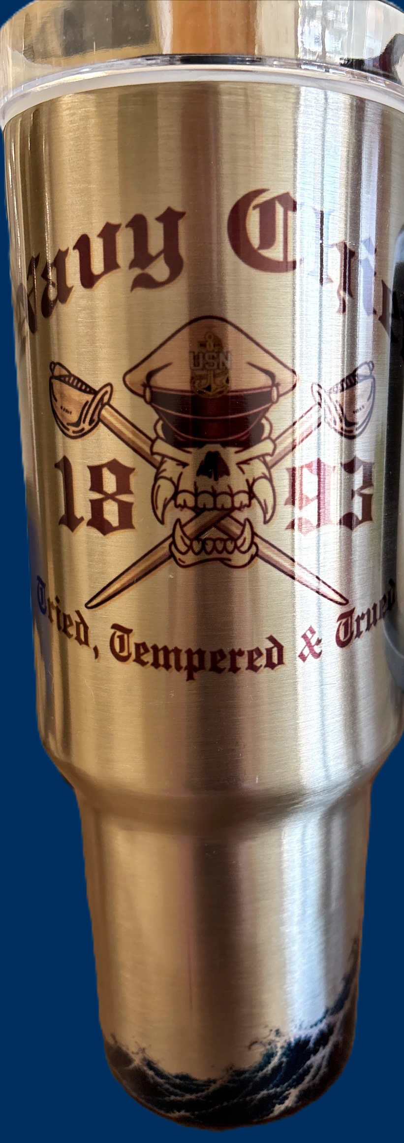Navy Chief's (SGL) 30oz TriSip Tumbler