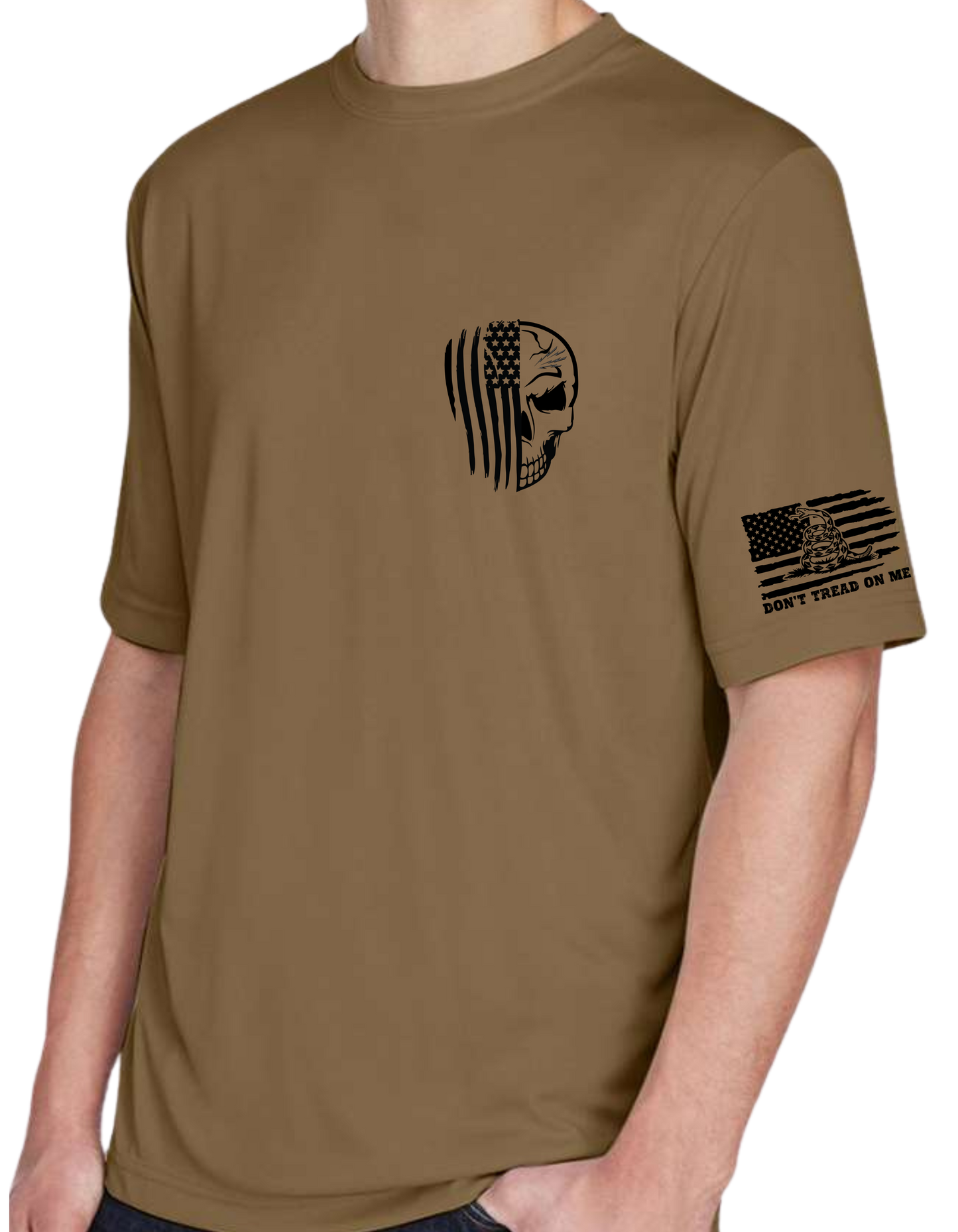 US Navy Information Systems Technician - Coyote Brown T-Shirt (Freqs)