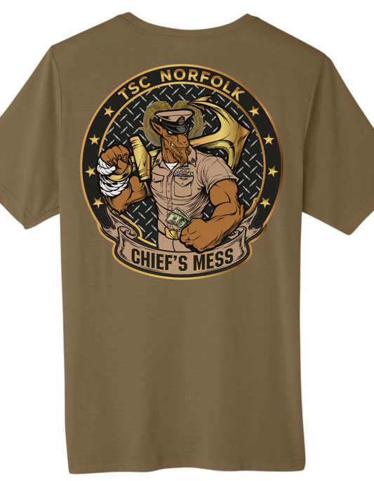 TSC - Chief's Mess Coyote Brown Shirts