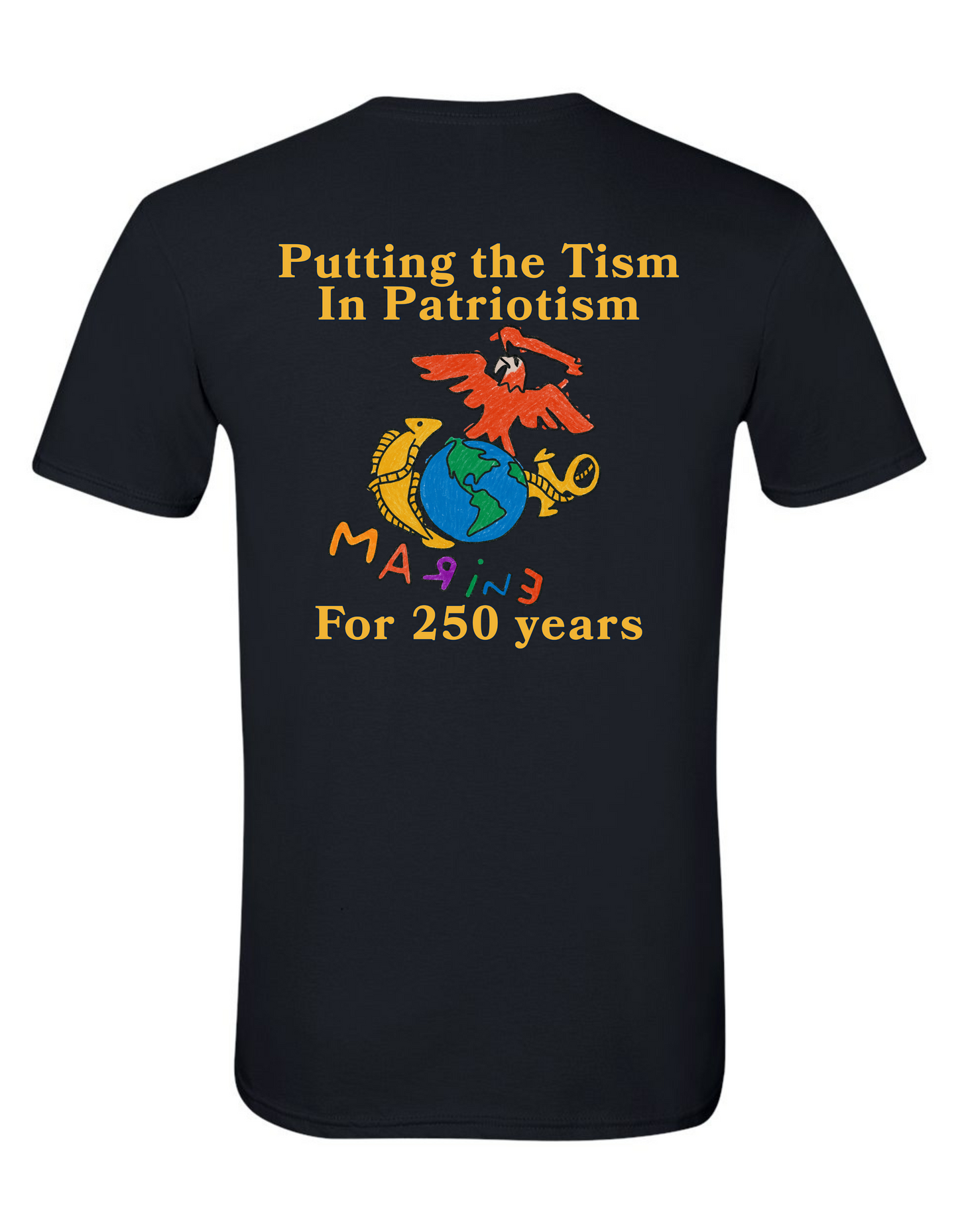 USMC 250th Birthday Humor - Adult T-Shirt