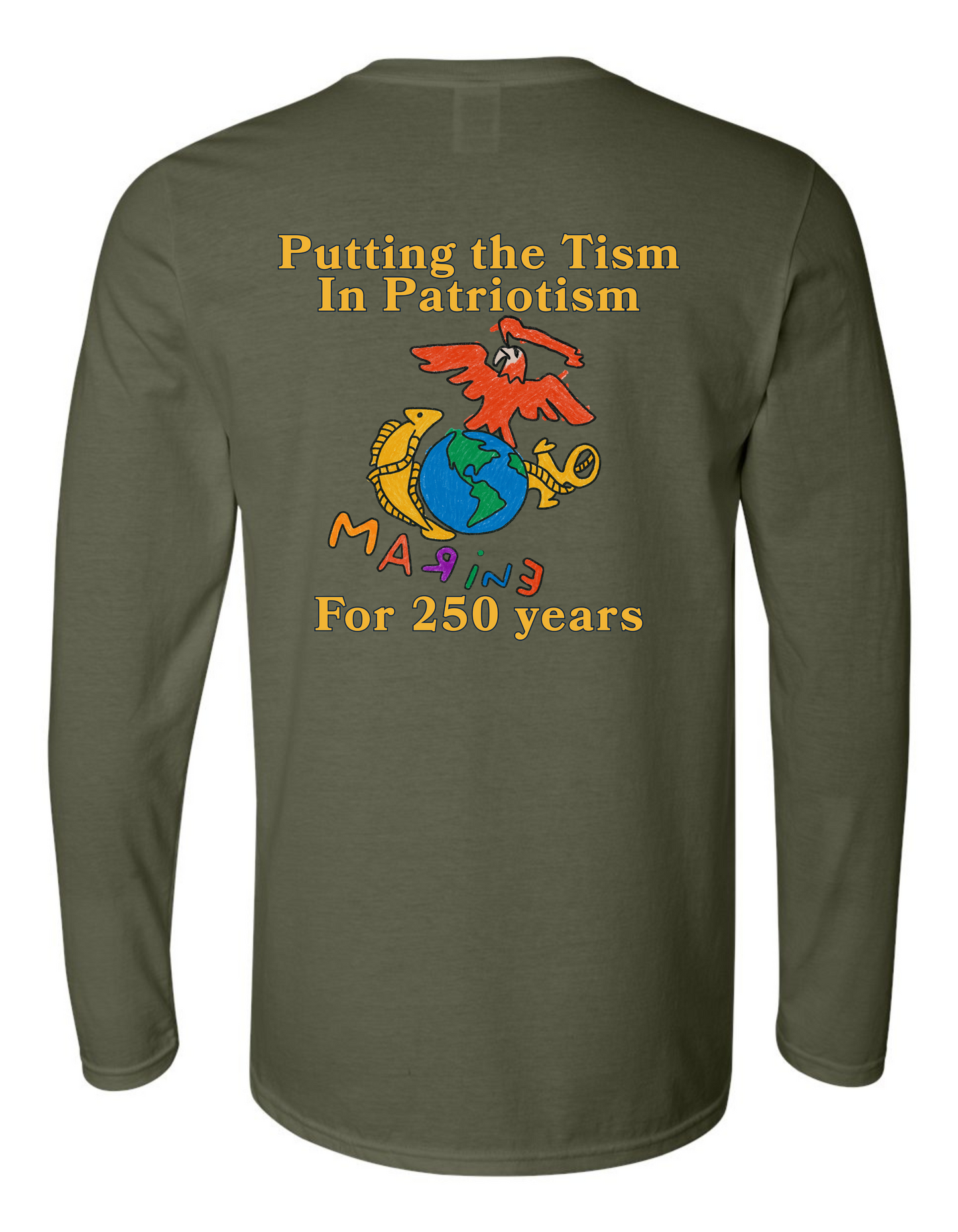 USMC 250th Birthday Humor - Adult T-Shirt