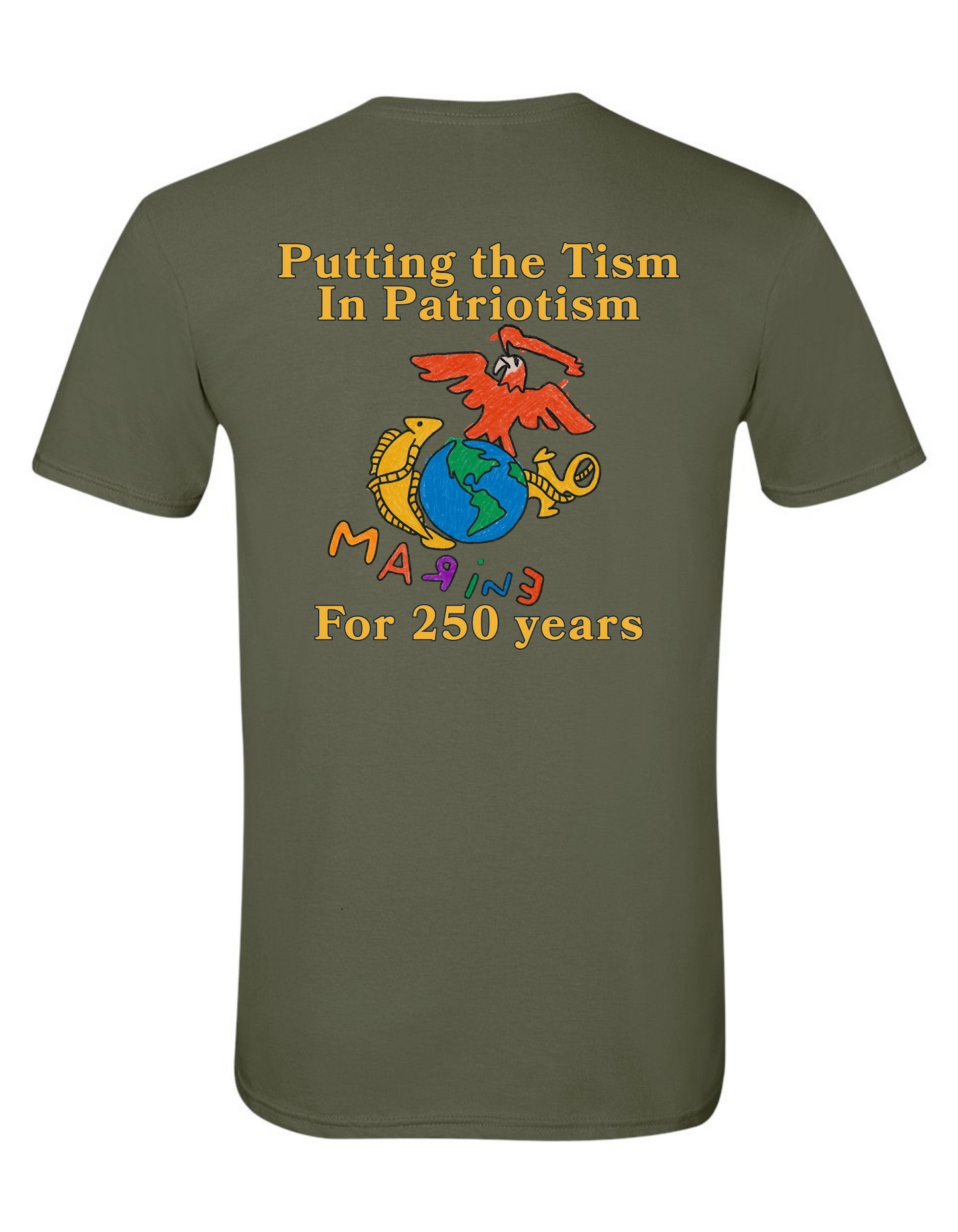 USMC 250th Birthday Humor - Adult T-Shirt