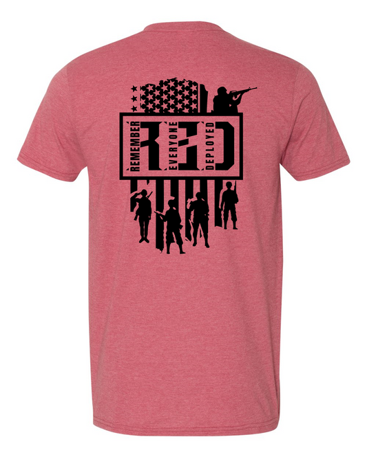 I Wear R.E.D - Adult Short Sleeve T-Shirt