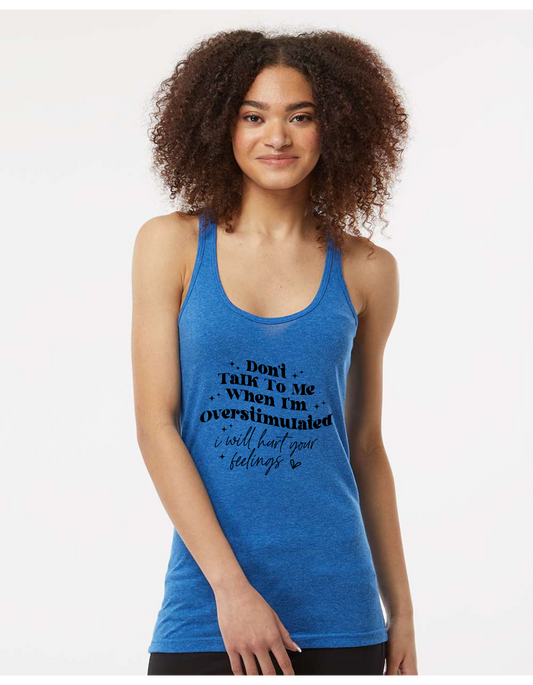 Over Stimulated Adult Women's Tank-Top